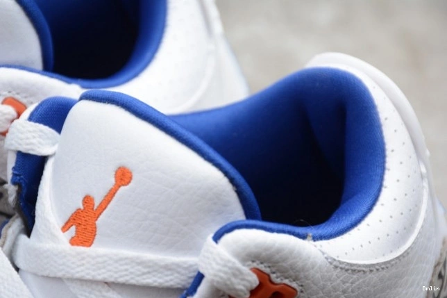 Bmlin Jordan Retro 3 Rivals' 'Knicks 136064-148 Air 0823